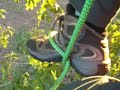 single lock foot loop or single loop foot lock