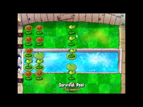 Let's Play Plants vs. Zombies! - 023 - Survival mode gone wrong (ctye85)