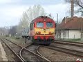 an M41 train is arriving at railway station Lajosmizse