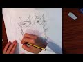 Drawing Lady Oscar - traditional Anime art