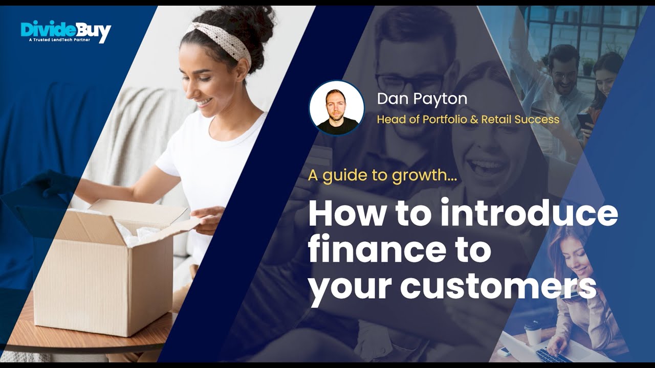How to introduce finance to your customers
