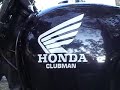 Kick Starts Engine Honda GB400 Clubman(I'am 163cm.&50kg.)