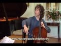 Steven Isserlis Schumann Cello Masterclass
