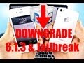 How To Downgrade 6.1.3 to 6.1.2 or 5.1.1 & Jailbreak Untethered - iPhone 4/3Gs/iPod 4G Easy Way