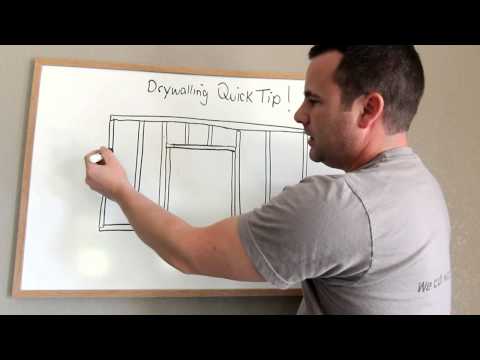 how to fasten drywall to icf