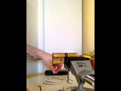 how to fit yale anti snap cylinder