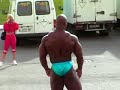 bodybuilders culturistas antes de la exhibicion bodybuilders culturistas antes de la exhibicion