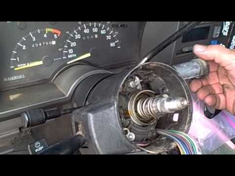 93 Chevy 4×4 Steering Column Tilt Repair