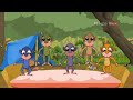 Five Little Monkeys - English Cartoon Nursery Rhymes