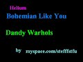 Bohemian Like You- Cover- helium