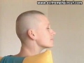 Extreme haircut - hair fetish model Extreme haircut - hair fetish model