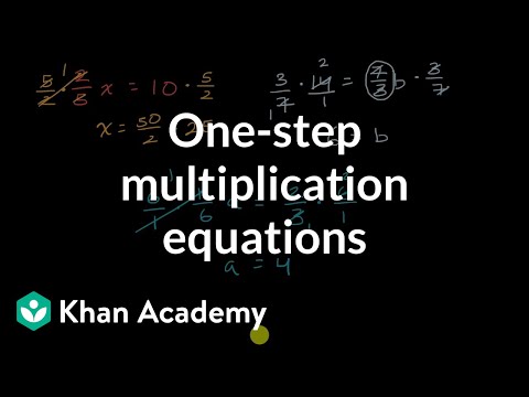 One-step multiplication equations