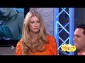 Catwalk contest - Larry Emdur with Aussie supermodel Alyssa Sutherland