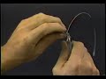 How to make a wire rosary - Part 6:Making a Bow | Step 2
