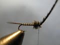 Tying A Double Duty Baetis/Midge Pupa Imitation