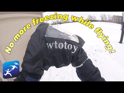FPV Gloves answer the question, How do you fly in the winter and not freeze your hands?