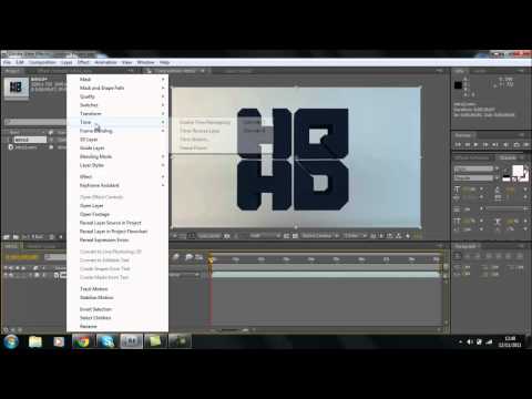 how to fasten video in after effects