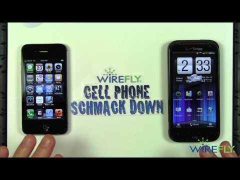 Schmackdown! HTC Rezound vs iPhone 4S Schmackdown
