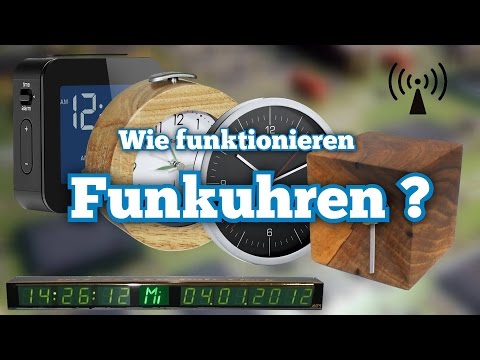 So funktioniert eine Funkuhr !   DCF77