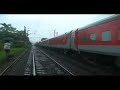 MUMBAI RAJDHANI EXPRESS DOING 120KPH MUMBAI RAJDHANI EXPRESS DOING 120KPH