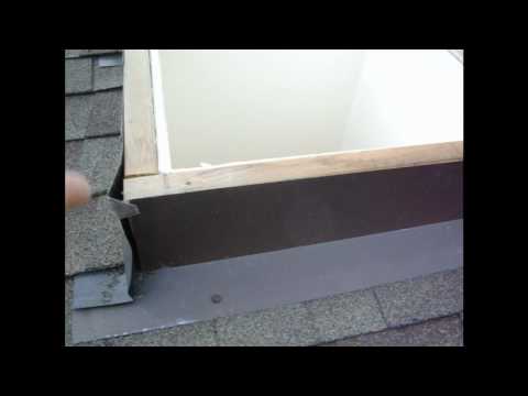 how to fix skylight leak