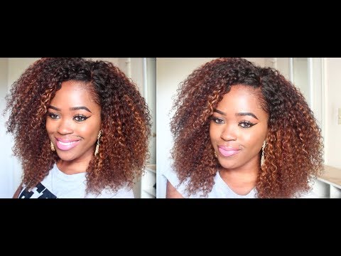 how to dye kinky curly weave