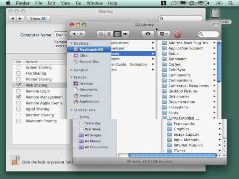 how to network a mac