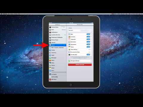 how to sync imac and ipad