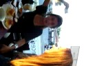 Desayunando...