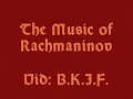 the works of edvard munch set to the music of rachmaninov