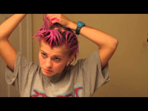 how to dye pink hair