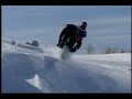Snow Hawk snowmobile off trail Snow Hawk snowmobile off trail