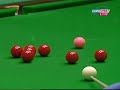 peter ebdon potted all the reds with all blacks.

if the 15th black drifted on the nap a little more,
it would be an another story....

just after this frame, ali carter made 147.
what a irony...