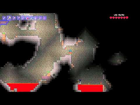 how to harvest obsidian terraria
