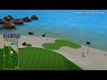 Golden Tee Great Shot on Tahiti Cove!