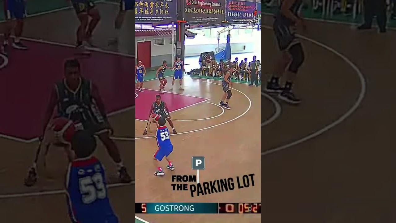 From the parking lot