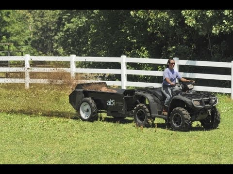 Spreader - WEBSITE: http://www.ClassicSpreader.com | PHONE: 877-788-7253 Compact manure spreaders for lawn mowers, atvs, utvs or tractor to pull the spreader. ABI Class...