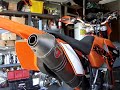 Akrapovic Slip-on on 2007 KTM 250 XCF-W