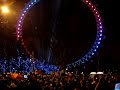 London Eye New Year Fireworks 2008 from a GOOD POINT 1 of 3