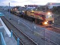 Union Pacific Rail Grinder run-by