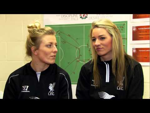 Gemma Bonner and Kate Longhurst appear on Sportswomen show