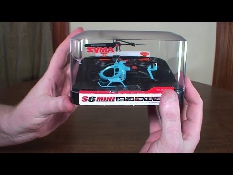 Syma – S6 Mini (so-called “World’s Smallest RC Helicopter”) – Review and Flight