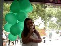 Gabi da Igreja  cantando Desce Fogo Desce Poder