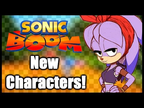 Sonic Boom - New Characters!