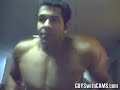 Mike Kory and Wayne flexing
