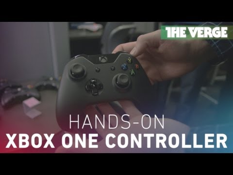 Xbox One controller hands-on