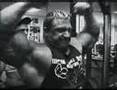 Markus Rühl biceps training and posing