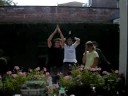 gaspard, marie, jojo, benji, tancr�de, charlotte, axel, fran�ois, pierre, florent et ad�le � la f�te de tancr�de. chor� sp�ciale version gaspard sur une chanson de bonney m.