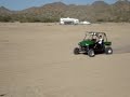 rhino r1 --- 1st run down the wash