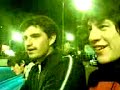 El 9, Mole, Tincho y Guille yendo al cumple del 10